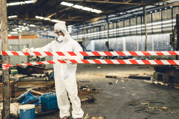 Professional Biohazard technician working in Meriden, CT